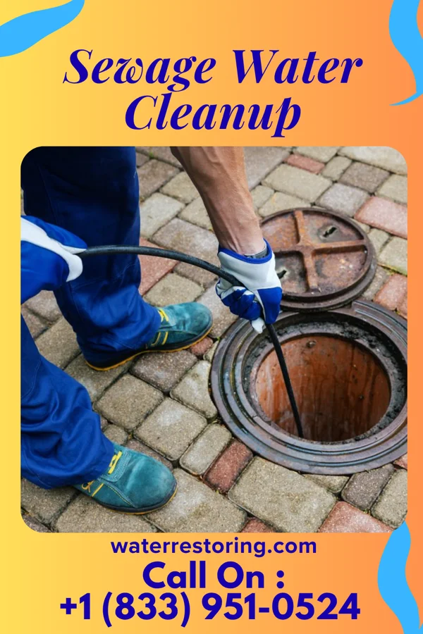 Sewage Water Cleanup in Perry, IA